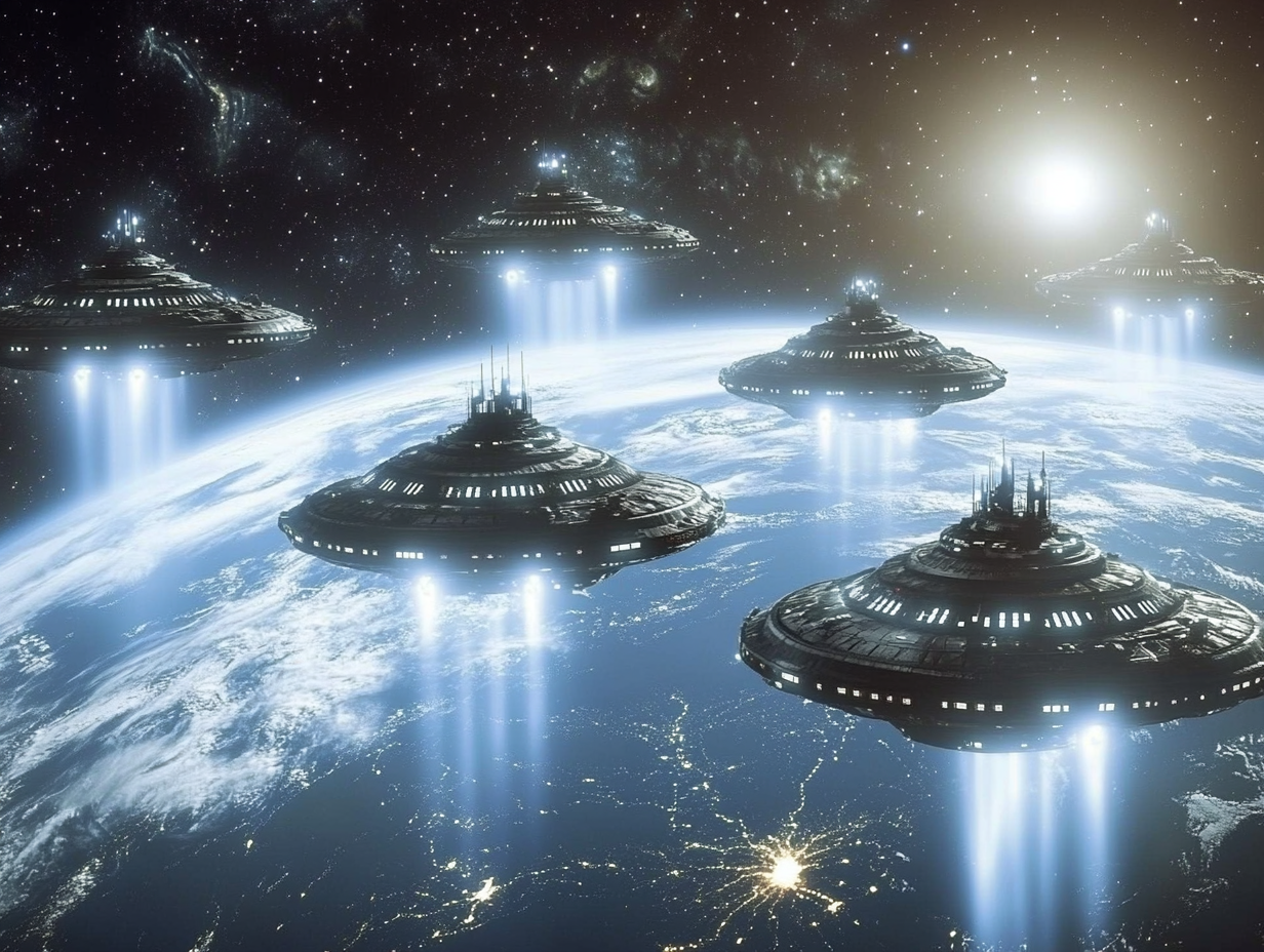 Explorando a Frota Sideral: Como Seres de Luz Estão Apoiando a Terra