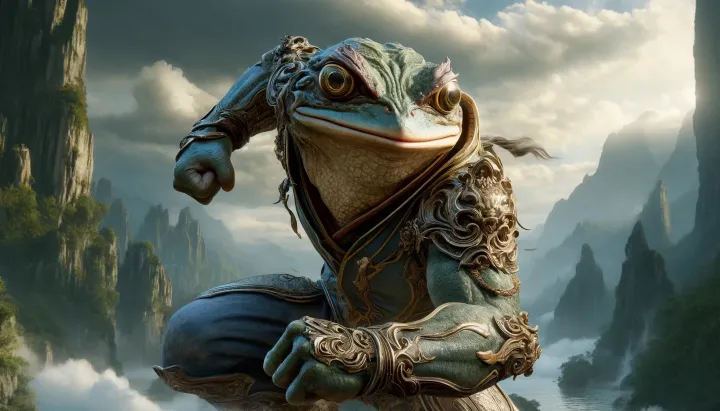 GIANT FROGS