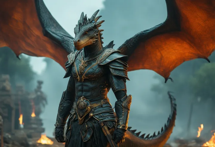 DRACO ALADO 4